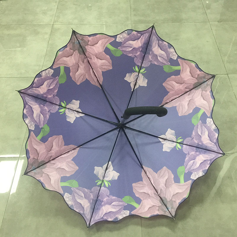 wholesale-straight-flowe-umbrella-parasols