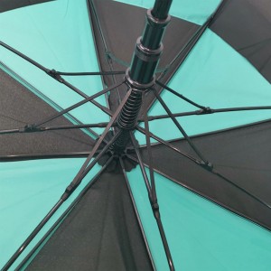 WOLUNTU® 30 inch auto green and black soft handle golf umbrella