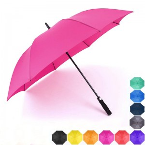 55/60inch colors Windproof Oversize Waterproof golf Umbrellas for Men Women