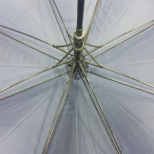 2019 high quality Fashion mens’ adult double canopy windpoof custom rain straight stripe umbrella from China supplier (fiberglass umbrella frame)