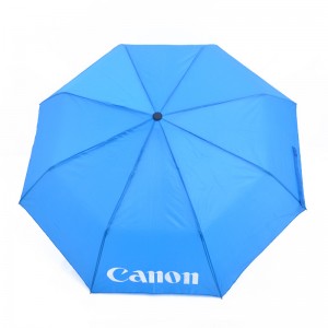 Auto Open Close Umbrella logo Travel Windproof Compact Umbrella For Men Women