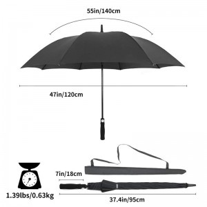 Hot selling Automatic Open Waterproof golf Umbrellas with UV