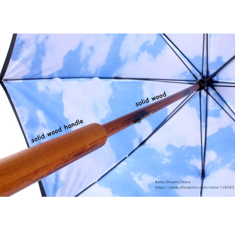 Hot-selling-new-Cloud-Print-Straight-Umbrella