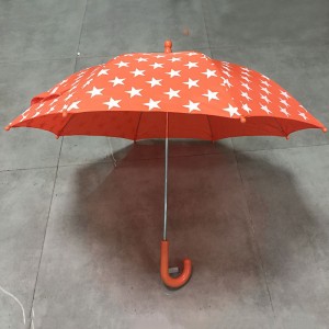 2019 Purchase High quality new promotional printing waterproof straight child umbrella from China