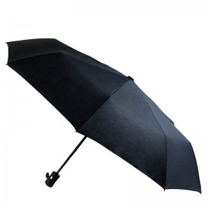 Fully automatic Repel Windproof 3 fold Travel Umbrella Compact and Folding umbrella for Men & Women