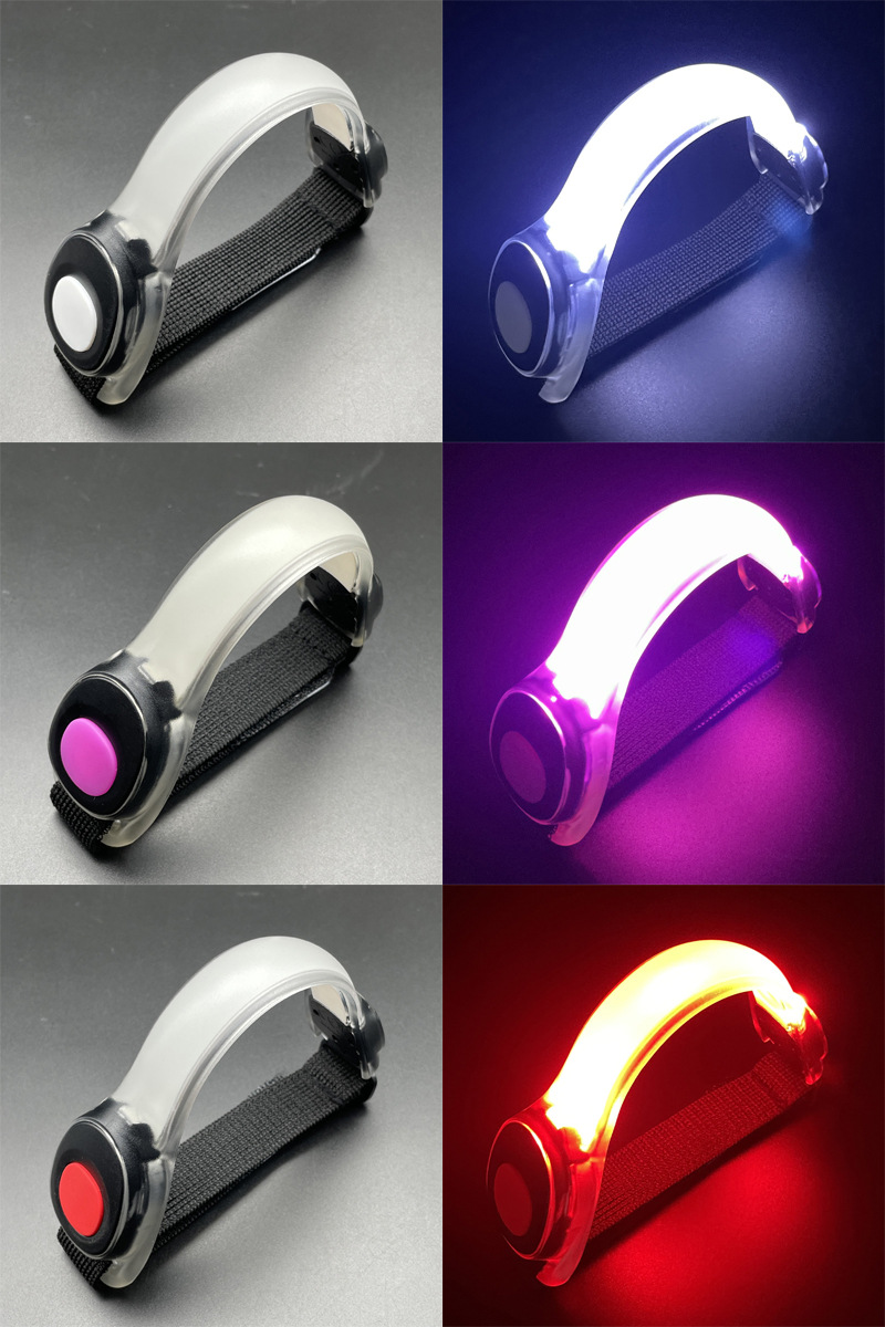 Premium-LED-Light-Up-Armband-Reflective-Adjustable-Wearable-Silicone-Running-Belt-Strap-yellow