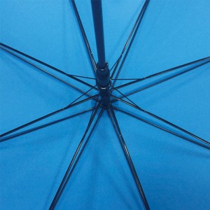 Custom Auto open straight umbrella with logo print Windproof and Waterproof long Stick Umbrella