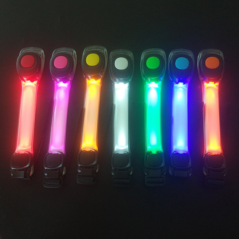 Premium-LED-Light-Up-Armband-Reflective-Adjustable-Wearable-Silicone-Running-Belt-Strap-Outdoor