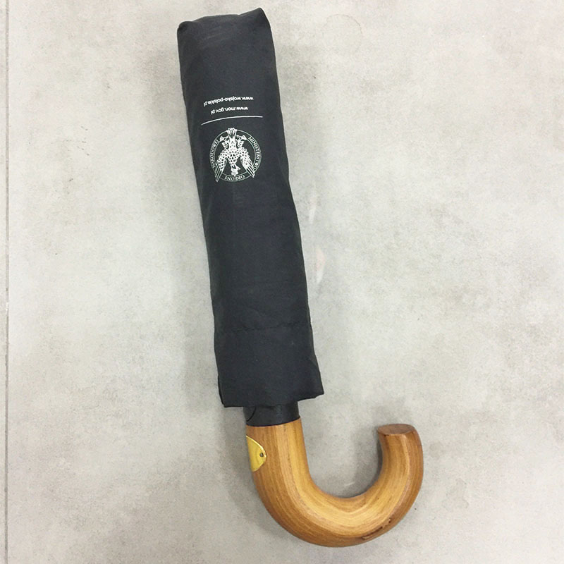 Automatic-Folding-Umbrella-Wood handle