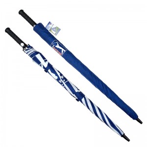 PGA 62-Inch Windproof Navy&white Golf Umbrella Windproof double canopy technology adds stability in windy conditions