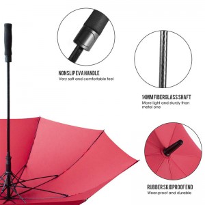 2019 New Products EVA Handle Golf  Rain Umbrella For man women