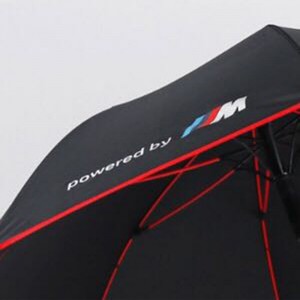 Premium Quality BMW Umbrella Golf Automatic Red Frame and Wheel handle