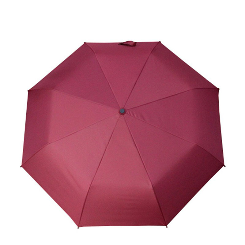 Wine-red-color-folding-umbrellas