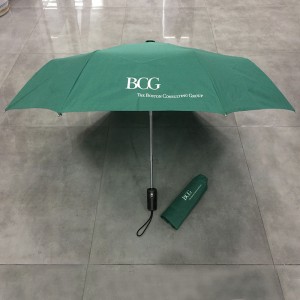 Travel Umbrella Windproof Automatic Umbrellas-Factory Outlet Umbrella Green