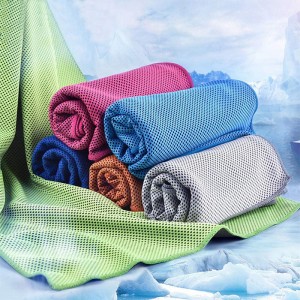 WOLUNTU® Cooling sprot Towel-Instant Cooling Sports Towel Chill Feeling Golf Towel, Super Soft and Breathable Yoga Towel with Special Jars Container with Clip, for Yoga Gym, Sports and School, Ice Towel,Cool Towel,Chilly Towel for Sports,Neck,Golf,Workout,Gym,Fitness,Travel,Camping