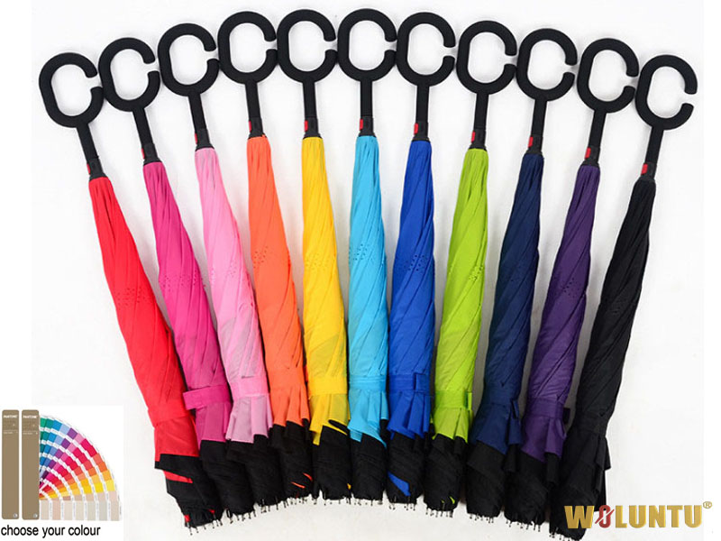 Windproof-Double-Layer-Folding-Inverted-Umbrella