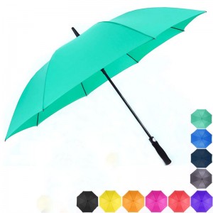 Golf Single Canopy Umbrella 60Inch Windproof  for Men Women