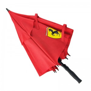 Best quality Porsche brand golf umbrella alvailable from red double layer vent for men&women